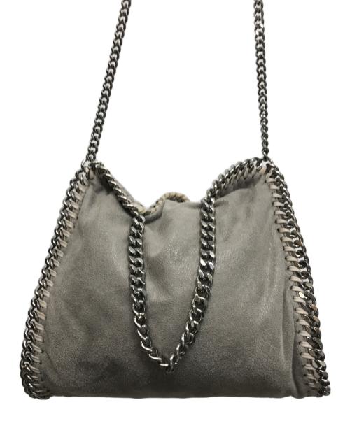 STELLA McCARTNEY（ステラマッカートニー）STELLA McCARTNEY (ステラマッカートニー) ファラベラミニ チェーンショルダーバッグ グレーの古着・服飾アイテム