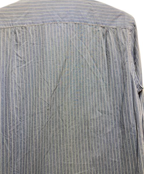RRL（ダブルアールエル）RRL (ダブルアールエル) ストライプシャツ ブルー サイズ:14.5の古着・服飾アイテム