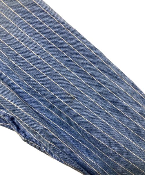 RRL（ダブルアールエル）RRL (ダブルアールエル) ストライプシャツ ブルー サイズ:14.5の古着・服飾アイテム