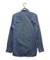 RRL (ダブルアールエル) ストライプシャツ ブルー サイズ:14.5：8000円