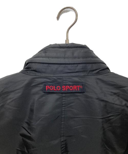 POLO SPORT（ポロスポーツ）POLO SPORT (ポロスポーツ) ナイロン ジップアップジャケット　90's ブラック サイズ:Mの古着・服飾アイテム