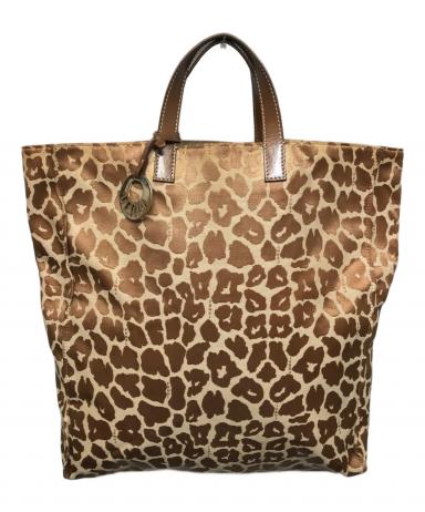 中古・古着通販】FENDI (フェンディ) レオパード トートバッグ