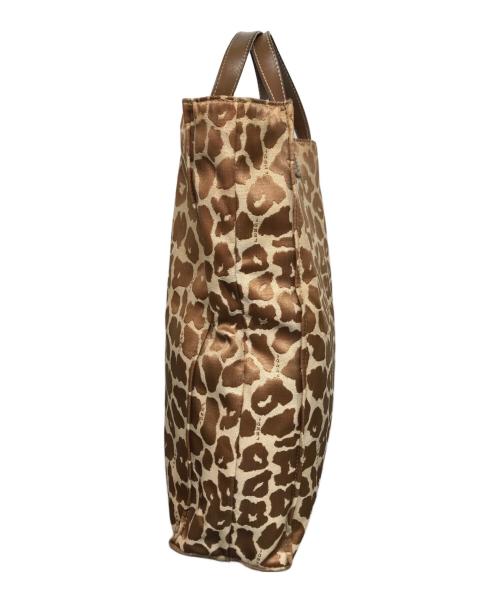 FENDI（フェンディ）FENDI (フェンディ) レオパード トートバッグ ブラウンの古着・服飾アイテム