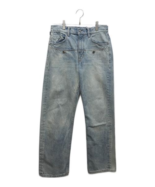 HELMUT LANG（ヘルムートラング）HELMUT LANG (ヘルムートラング) デザインデニムパンツ / 16-7106262-820-024 インディゴ サイズ:size 024の古着・服飾アイテム