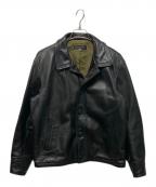 HAROLDS GEARハロルズギア）の古着「レザージャケット」｜ブラック