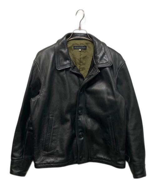 HAROLDS GEAR（ハロルズギア）HAROLDS GEAR (ハロルズギア) レザージャケット ブラック サイズ:Lの古着・服飾アイテム