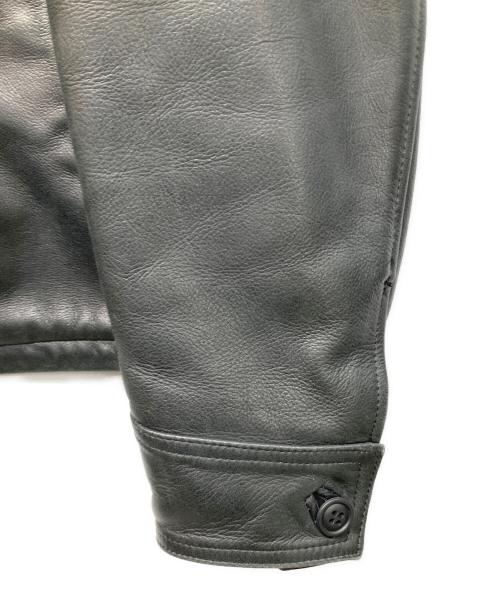 HAROLDS GEAR（ハロルズギア）HAROLDS GEAR (ハロルズギア) レザージャケット ブラック サイズ:Lの古着・服飾アイテム