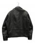 HAROLDS GEAR (ハロルズギア) レザージャケット ブラック サイズ:L：12000円