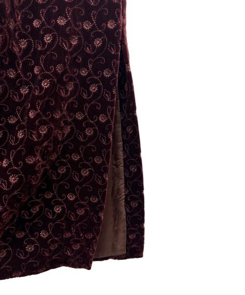 LAURA ASHLEY（ローラ アシュレイ）LAURA ASHLEY (ローラ アシュレイ) レーヨンシルクセットアップスーツ パープル サイズ:9の古着・服飾アイテム