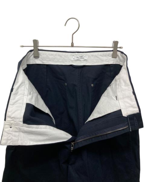FOLL（フォル）FOLL (フォル) soft bio twill wardrobe chino ネイビー サイズ:3の古着・服飾アイテム