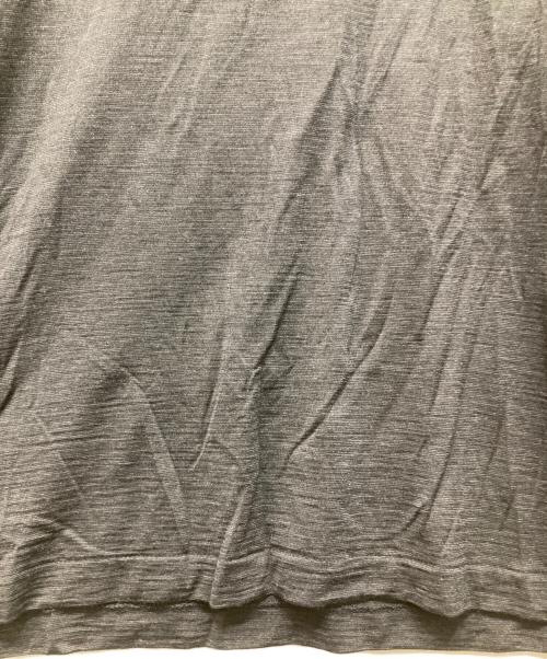 COMOLI（コモリ）COMOLI (コモリ) ウール天竺 半袖クルー ブラック サイズ:2の古着・服飾アイテム