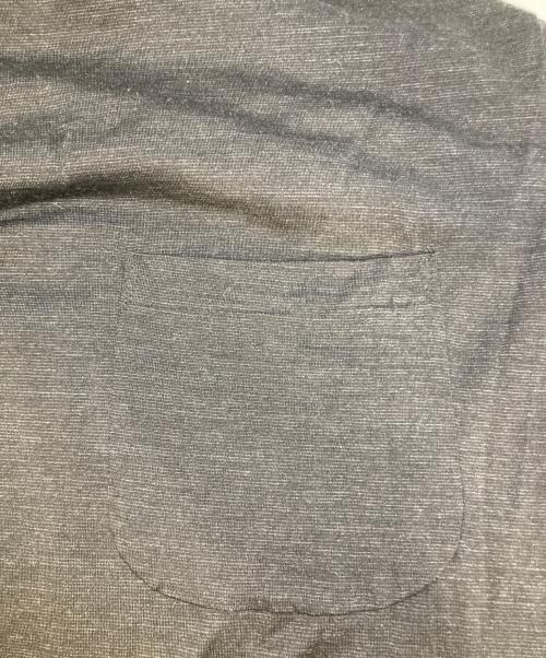 COMOLI（コモリ）COMOLI (コモリ) ウール天竺 半袖クルー ブラック サイズ:2の古着・服飾アイテム