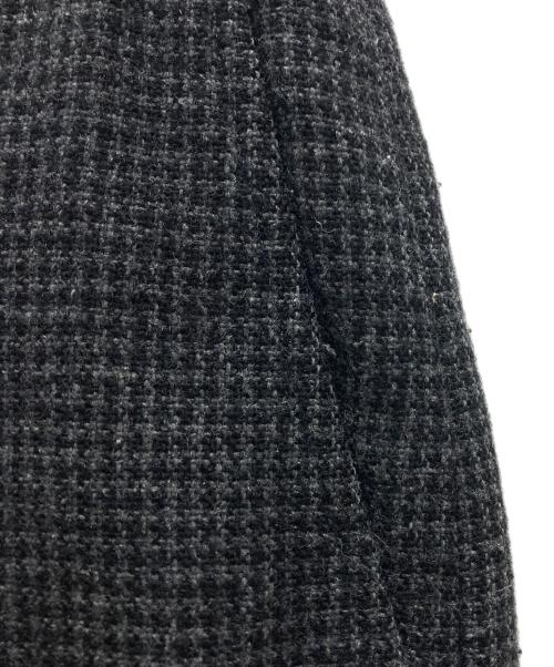 MISTERGENTLEMAN（ミスタージェントルマン）MISTERGENTLEMAN (ミスタージェントルマン) 千鳥柄ウールスラックス グレー サイズ:Lの古着・服飾アイテム
