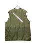 Saturdays NYC (サタデーズ ニューヨークシティ) ロゴプリント 中綿ベスト/Lightweight Insulated Vest カーキ サイズ:S：5000円