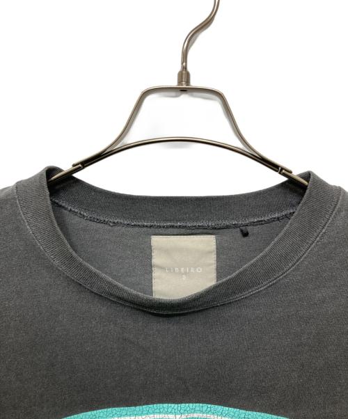 LIBEIRO（リベイロ）LIBEIRO (リベイロ) ロングスリーブカットソー グレー サイズ:Sの古着・服飾アイテム