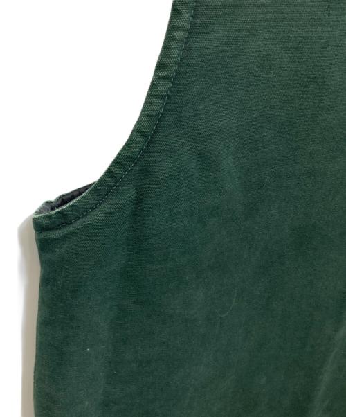 CarHartt（カーハート）CarHartt (カーハート) ダックベスト グリーン サイズ:不明の古着・服飾アイテム