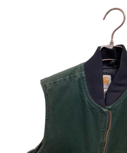 CarHartt（カーハート）CarHartt (カーハート) ダックベスト グリーン サイズ:不明の古着・服飾アイテム