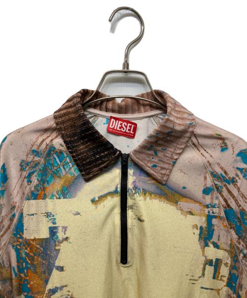 DIESEL（ディーゼル）DIESEL (ディーゼル) 襟付きカットソー マルチカラー サイズ:Sの古着・服飾アイテム