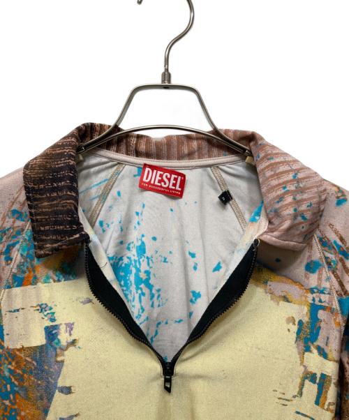 DIESEL（ディーゼル）DIESEL (ディーゼル) 襟付きカットソー マルチカラー サイズ:Sの古着・服飾アイテム