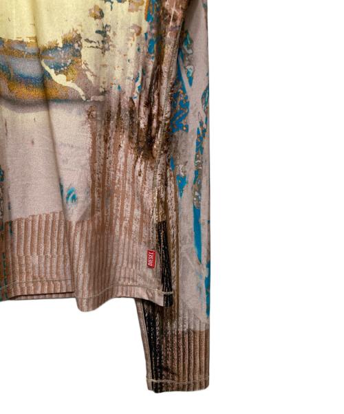 DIESEL（ディーゼル）DIESEL (ディーゼル) 襟付きカットソー マルチカラー サイズ:Sの古着・服飾アイテム