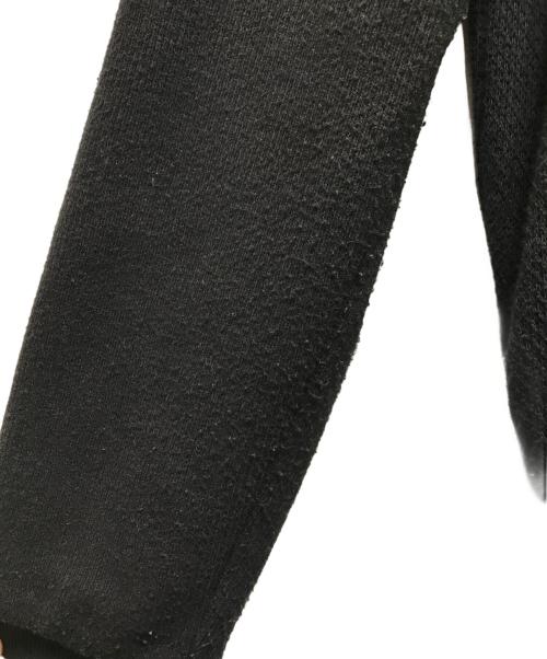 XLIM（エクスリム）XLIM (エクスリム) スウェード切替ジップアップニットジャケット ブラック サイズ:3の古着・服飾アイテム