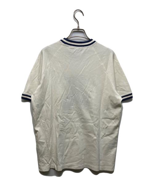 LOUIS VUITTON（ルイ ヴィトン）LOUIS VUITTON (ルイ ヴィトン) アップサイドダウンLVロゴ Tシャツ ホワイト サイズ:Lの古着・服飾アイテム