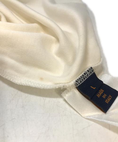 LOUIS VUITTON（ルイ ヴィトン）LOUIS VUITTON (ルイ ヴィトン) アップサイドダウンLVロゴ Tシャツ ホワイト サイズ:Lの古着・服飾アイテム