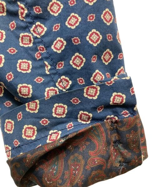 Engineered Garments（エンジニアド ガーメンツ）Engineered Garments (エンジニアド ガーメンツ) 総柄テーラードジャケット ネイビー サイズ:Sの古着・服飾アイテム