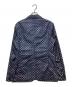 Engineered Garments (エンジニアド ガーメンツ) 総柄テーラードジャケット ネイビー サイズ:S：8000円