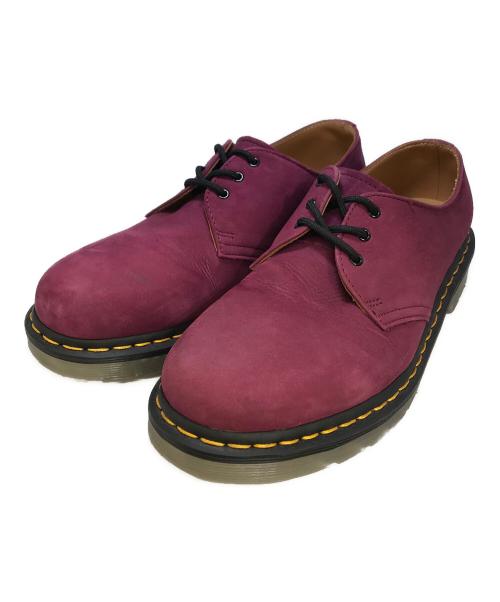 Dr.Martens（ドクターマーチン）Dr.Martens (ドクターマーチン) 3ホールシューズ パープル サイズ:UK8の古着・服飾アイテム