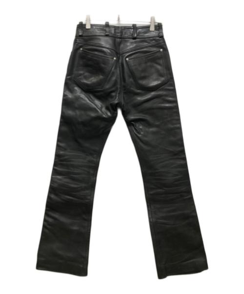 HARLEY-DAVIDSON（ハーレーダビッドソン）HARLEY-DAVIDSON (ハーレーダビッドソン) レザーパンツ ブラック サイズ:28の古着・服飾アイテム