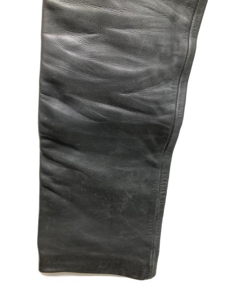 HARLEY-DAVIDSON（ハーレーダビッドソン）HARLEY-DAVIDSON (ハーレーダビッドソン) レザーパンツ ブラック サイズ:28の古着・服飾アイテム