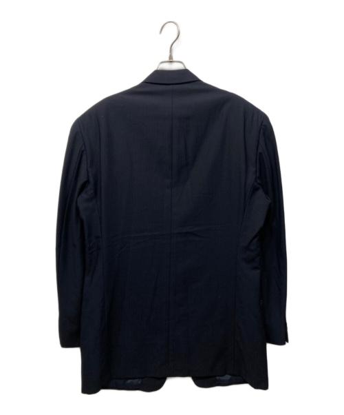 GIORGIO ARMANI（ジョルジョアルマーニ）GIORGIO ARMANI (ジョルジョアルマーニ) 2Bストライプセットアップスーツ ネイビー サイズ:48の古着・服飾アイテム