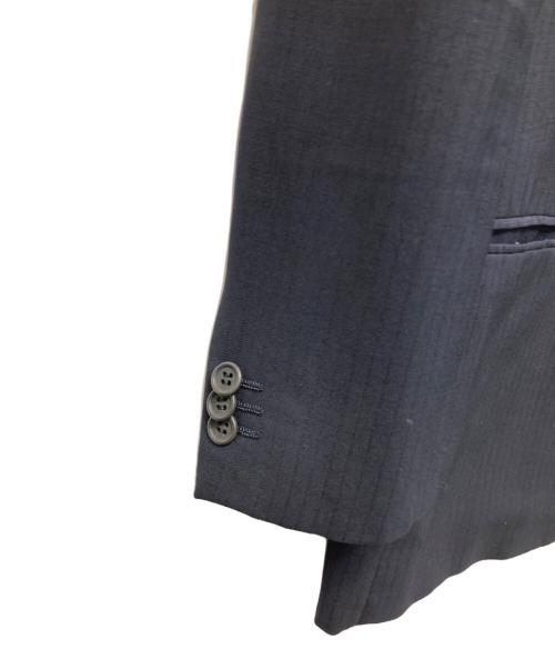 GIORGIO ARMANI（ジョルジョアルマーニ）GIORGIO ARMANI (ジョルジョアルマーニ) 2Bストライプセットアップスーツ ネイビー サイズ:48の古着・服飾アイテム