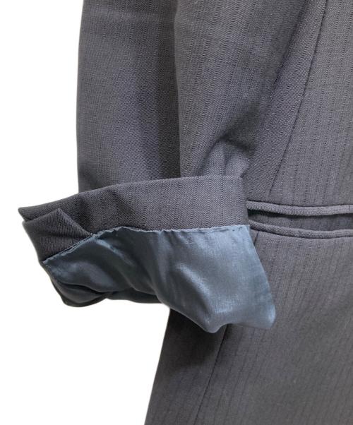 GIORGIO ARMANI（ジョルジョアルマーニ）GIORGIO ARMANI (ジョルジョアルマーニ) 2Bストライプセットアップスーツ ネイビー サイズ:48の古着・服飾アイテム