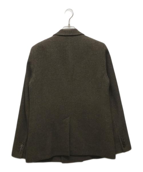 FRAY ID（フレイ アイディー）FRAY ID (フレイ アイディー) ダブルボタンウールジャケット ブラウン サイズ:1の古着・服飾アイテム