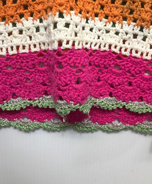 Hysteric Glamour（ヒステリックグラマー）Hysteric Glamour (ヒステリックグラマー) HYS MOUSE手編 ホルターネック マルチカラー サイズ:Freeの古着・服飾アイテム