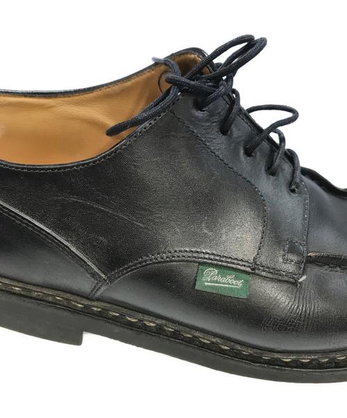 PARABOOT（パラブーツ）PARABOOT (パラブーツ) CHAMBORD Uチップシューズ ブラック サイズ:7　1/2の古着・服飾アイテム