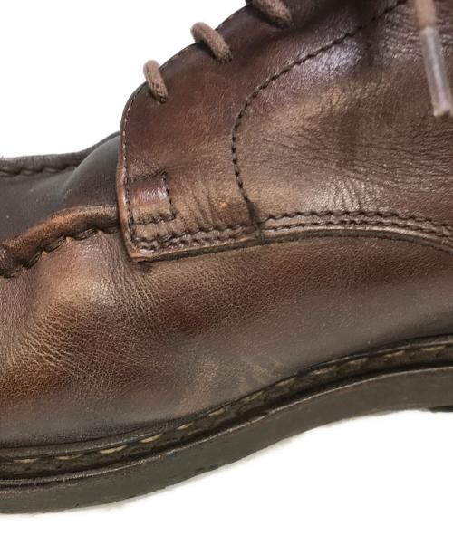 PARABOOT（パラブーツ）PARABOOT (パラブーツ) CHAMBORD Uチップシューズ ブラウン サイズ:7 1/2の古着・服飾アイテム