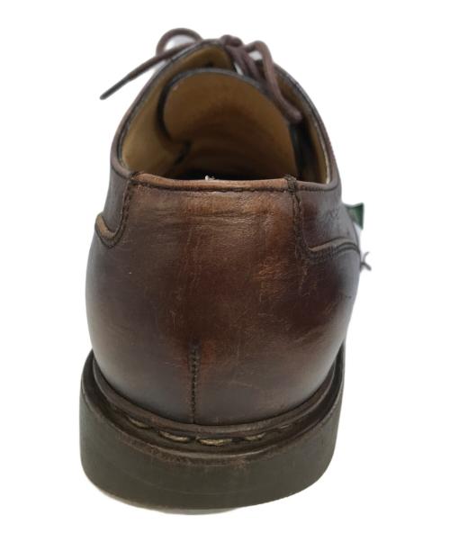 PARABOOT（パラブーツ）PARABOOT (パラブーツ) CHAMBORD Uチップシューズ ブラウン サイズ:7 1/2の古着・服飾アイテム