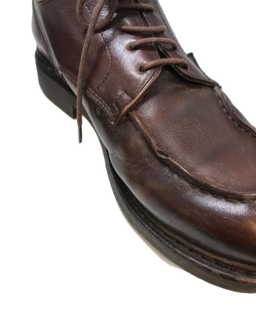 PARABOOT（パラブーツ）PARABOOT (パラブーツ) CHAMBORD Uチップシューズ ブラウン サイズ:7 1/2の古着・服飾アイテム