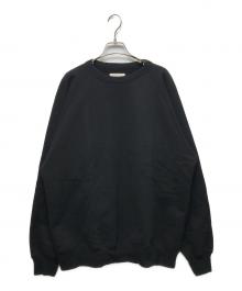 yokosakamoto（ヨウコサカモト）の古着「Tsuriami Raglan Sweater」｜ブラック