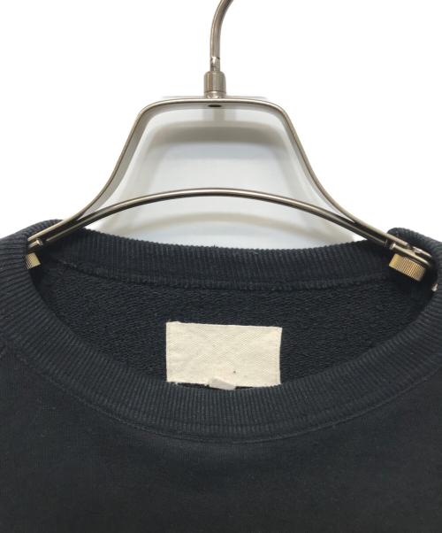 yokosakamoto（ヨウコサカモト）YOKOSAKAMOTO (ヨウコサカモト) Tsuriami Raglan Sweater ブラック サイズ:Lの古着・服飾アイテム