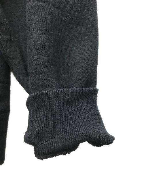 yokosakamoto（ヨウコサカモト）YOKOSAKAMOTO (ヨウコサカモト) Tsuriami Raglan Sweater ブラック サイズ:Lの古着・服飾アイテム