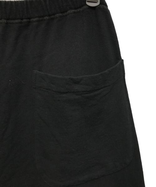 COMOLI（コモリ）COMOLI (コモリ) 製品染 裏毛 パンツ ブラック サイズ:3の古着・服飾アイテム