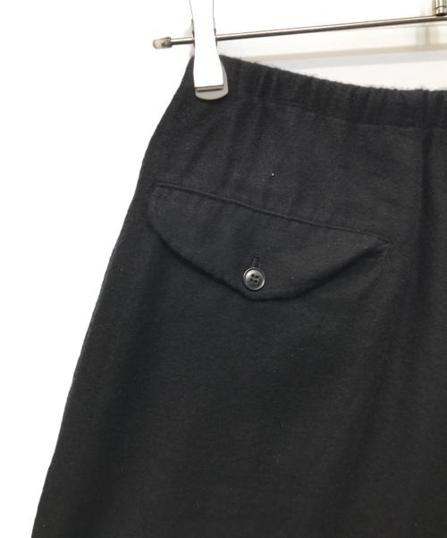 COMOLI（コモリ）COMOLI (コモリ) カシミヤシルク ドローストリングパンツ ブラック サイズ:3の古着・服飾アイテム