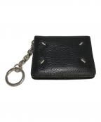 Maison Margielaメゾンマルジェラ）の古着「4ステッチタグレザーパスケース」｜ブラック