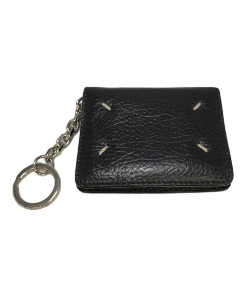 Maison Margiela（メゾンマルジェラ）Maison Margiela (メゾンマルジェラ) 4ステッチタグレザーパスケース ブラックの古着・服飾アイテム