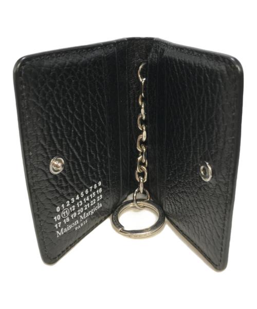 Maison Margiela（メゾンマルジェラ）Maison Margiela (メゾンマルジェラ) 4ステッチタグレザーパスケース ブラックの古着・服飾アイテム
