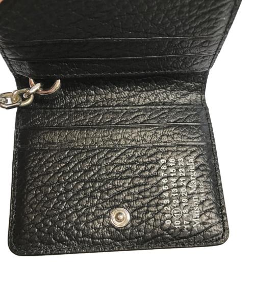 Maison Margiela（メゾンマルジェラ）Maison Margiela (メゾンマルジェラ) 4ステッチタグレザーパスケース ブラックの古着・服飾アイテム